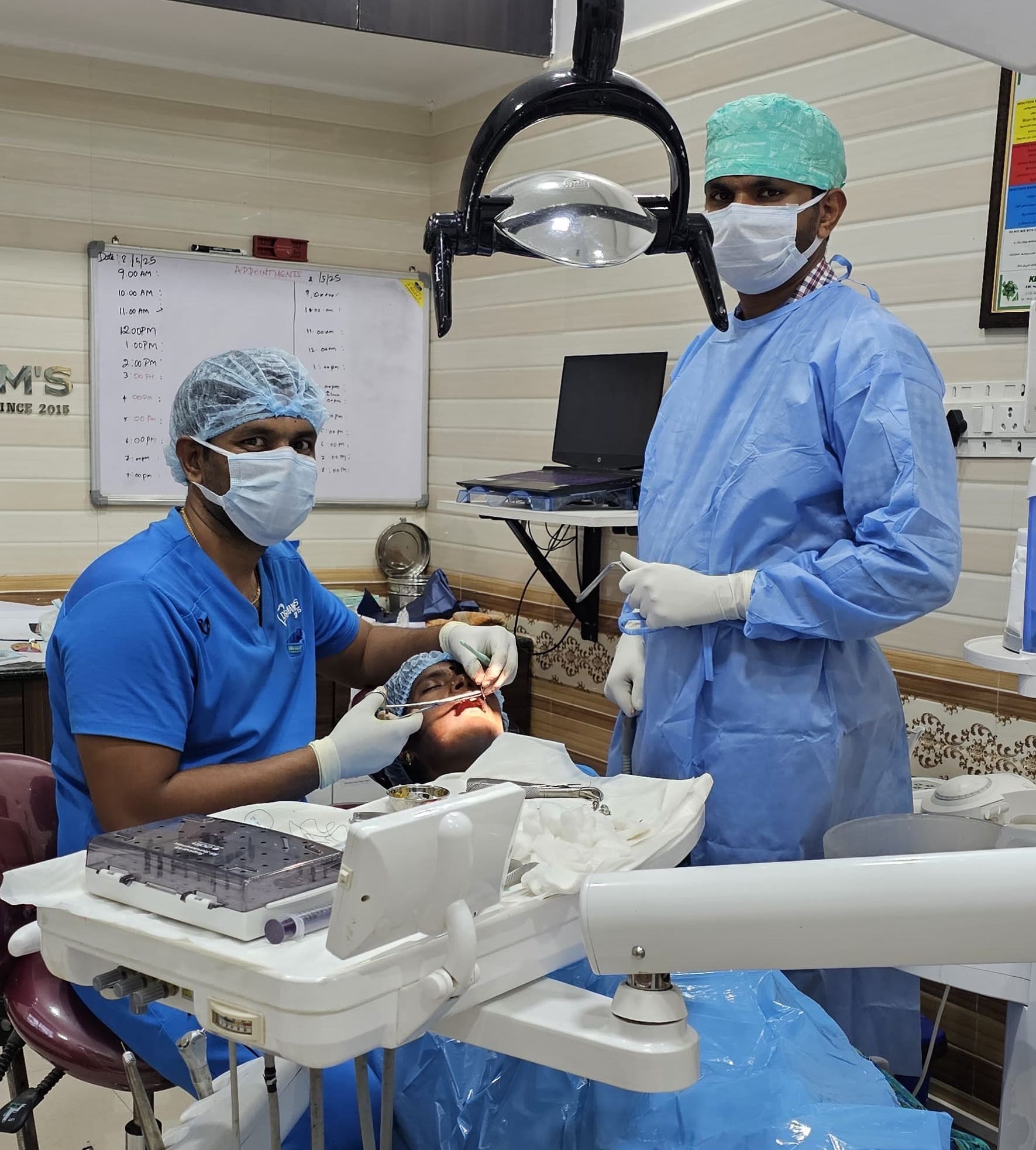 Dental treatment room